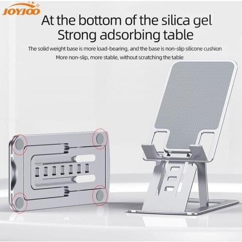 Aluminum Alloy Mobile Phone Holder Suitable For Ipad Tablet Desktop Foldable Lifting Storage Bracket