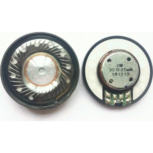 40mm Speaker Unit 32ohms 2PCS