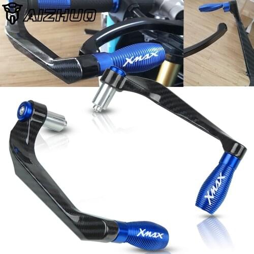 For YAMAHA XMAX250 XMAX300 XMAX400 XMAX 250 300 400 X-MAX Motorcycle Handlebar Grips Guard Brake Clutch Levers Guard Protector