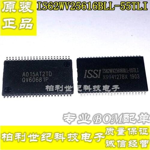 100% New&original IS62WV25616BLL-55TLI IC SRAM 4MBIT 55NS TSOP44 In Stock
