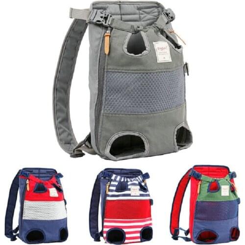 Upgrade Pet Shoulder Carrier Bag Out Double Shoulder Portable Travel Backpack Outdoor Dog Carrier Mesh Bag