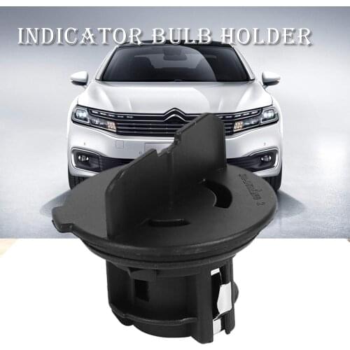 New Auto Turn Signal Light Bulb Indicator Bulb Holder Socket for Peugeot 207 307 607 807 621546 Auto Accessories Replacement