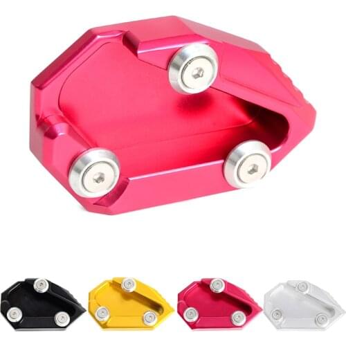 Kickstand Pad Side Stand Enlarge Extension Pad For Ducati Diavel Carbon 2011-2016 2012 2013 2014 2015 Diavel AMG Cromo 2012