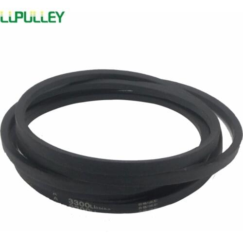 LUPULLEY V Belts Types A Black Rubber Closed Loop Belt Top Width 13mm A50/A51/A52/A53/A54/A55/A56/A57/A58/A59 Transmission Belt