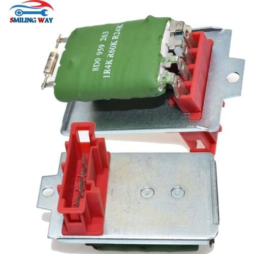 SMILING WAY# Heater Blower Motor Resistor For Audi A4 8D2/B5 1994-2002 , VW Passat B5/3B 1996-2005, Skoda Superb 2001-2008