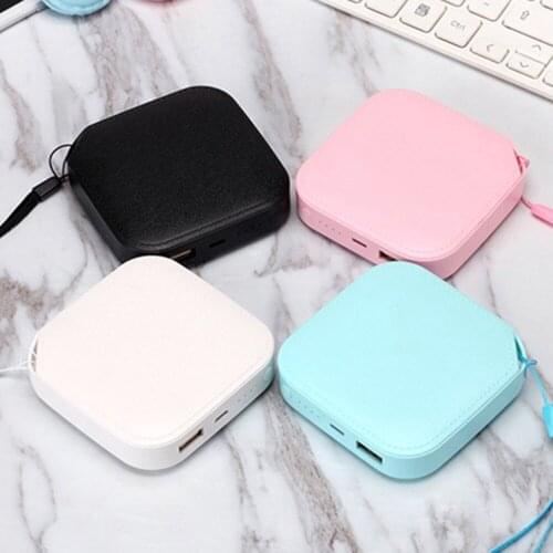 10 pcs 10000mAh New Cute Mini Portable Power Bank External Battery Mobile Power Bank for smartphones and tablets