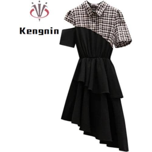 2021 Autumn European Style Women Leopard Dress Loose Long Sleeve Ladies Vestidos Bow Robe Oversized Brand Street Dress KE123