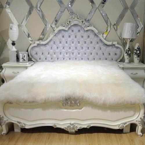 Australian sheepskin Extra Thick Mattress Topper Warm Mattress Pad Cover for winter