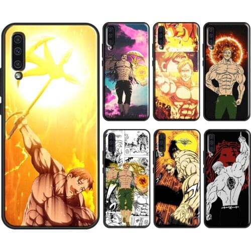 Escanor The Seven Deadly Sins Soft Case For Samsung Galaxy A52 A42 A12 A20e A21S A10 A40 A50 A70 A51 A71 A31 A41 Cover