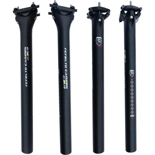FCFB LTD 3k carbon seatpost full carbon bicycle seatpost MTB road mountain bike carbon seat post seat tube 27.2/31.6*350/400