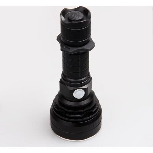 USB charging long-range glare dual-switch aluminum alloy flashlight 10 watts 1000 lumens XM L2 lamp bead flashlight