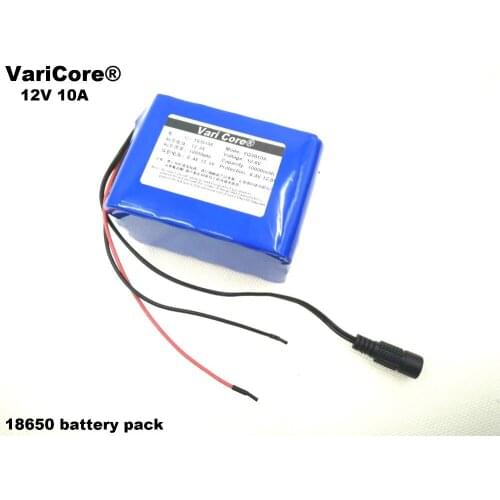 New 12V Portable 10000mAh Li-lon Super 18650 Rechargeable Battery Pack + 12.6 v Battery Charger