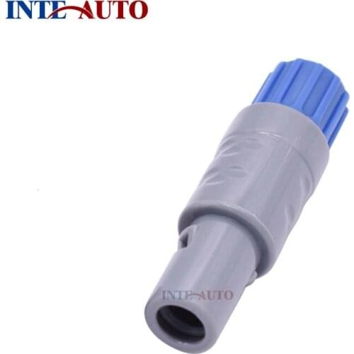 Plastic medical push pull self-locking plug male connector, M14 size, 2,3,4,5,6,7,8,10,14 pins,RoHS CE certified