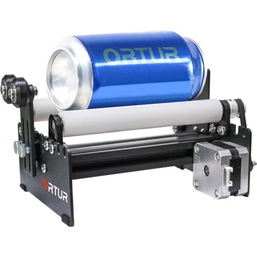 ORTUR YRR Automatic Roller Engraving Module For Laser Master Engraving Cylindrical Objects Cans Models Y Axis Rotary Roller