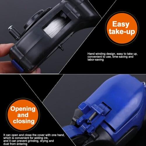 Chalk Line Living Room Woodworking Carpenter Sponge Measuring Fountain Construction Tool Home Improvement Manual Ink Marker Duct