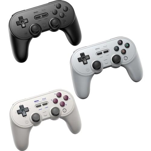 Bluetooth-compatible Controller Wireless Gamepad Vibration Clear Controller Gamepad 8Bitdo SN30 PRO 2 for PC Switch Android