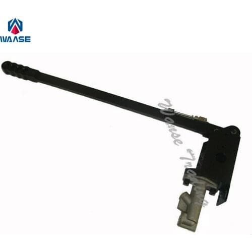Universal 24" Hydraulic Handbrake Drift Emergency Brake Lever Master Cylinder w/ Locking Device Vertical Long Handle 60cm Black