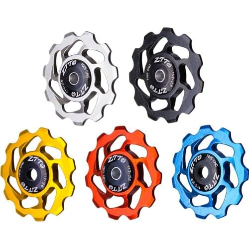 Bicycle Shifters 11T Speed Switch MTB Mountain Road Bike Rear Derailleur Ceramic Bearing Pulley Guide Rear Switch Rollers