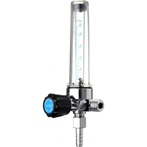 1/4PT 0.15 MPA Flow Meter Gas Argon AR/CO2 Regulator Welding Weld