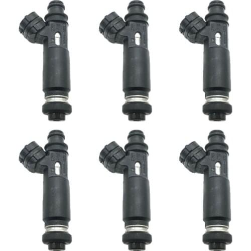 6pcs Fuel injector for Mitsubishi Montero 2003-2006 3.8L V6 195500-4370 MR578878 1955004370