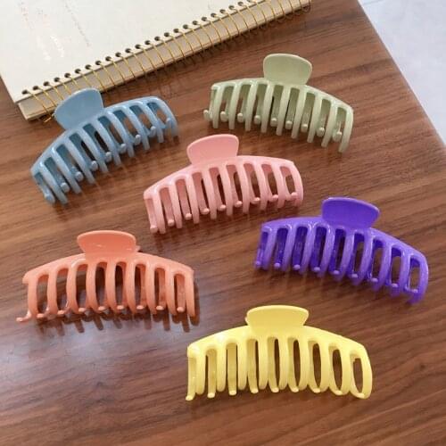 Big Barrette Crab Hair Claws Bath Hair Claw Crab Ponytail Clip Large Hair Clamps Claw Clip Hair Clips for Women Hair Clip Crab