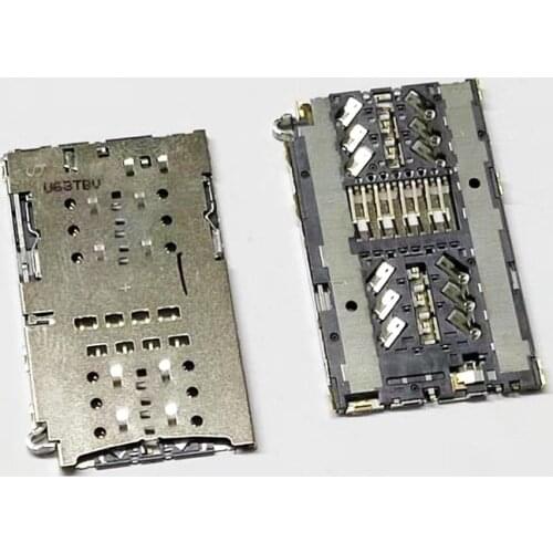 For Samsung Galaxy A320/A520/A720 Sim Card Memory SD TF Tray Slot Holder Socket Reader for A3 A5 A7 2017 version