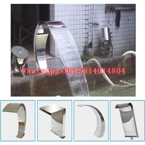 Arc Water Curtain,Spa Shock Bath,Stainless Steel Sprinkler of Spa Pool,Landscape Fountain nozzle,Sauna Bath Center Equipment