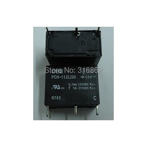 PCH-112L2M PCH-112 5A 4PIN ORIGINAL 10PCS/LOT 12V RELAY Free Shipping electronic Components kit