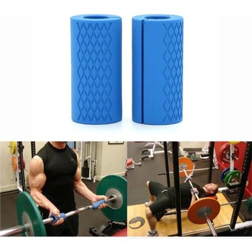 Dumbbell Barbell Grips Bar Pad Handles Anti-Slip Protect Pad For Pull Up Weightlifting Support Gym Body Building Workout