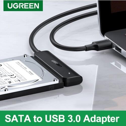Ugreen USB 3.0 SATA Cable 5Gbps USB to SATA Adapter Converter for 2.5 External Hard Drive HDD SSD Disk Adapter SATA Cable