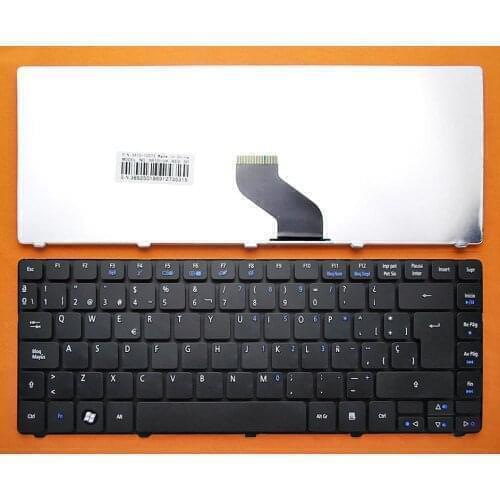 SP Spanish New Replacement Keyboard for Acer Aspire 4739Z 4740 4740G 4741 4741G 4741Z 4741ZG 4743 4743G 4743Z Laptop Black