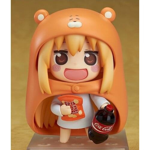 Lolita Sankaku Head Himouto! Umaru-chan Umaru Figure Doma MARMOT Hamsters 524 Q version 10CM Model Action Figures Pvc Rinquedo