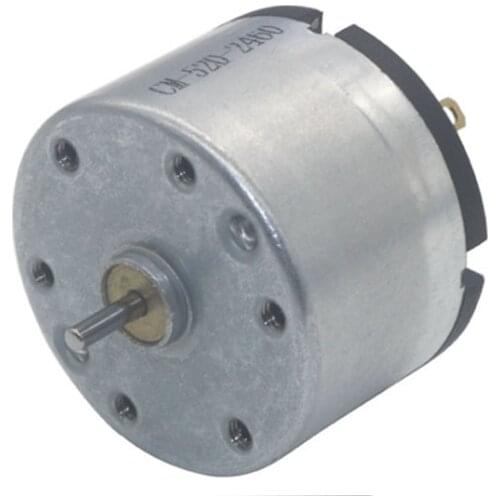 RC520 Mini Electric Motor, Gear Motor DIY Reduction Motor for Electronic Toys Fan