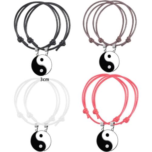 2020 New Harajuku Retro Alloy Charms Simple Small Fresh Personality Pisces Bracelets For Women Couple Jewelry Wholesale
