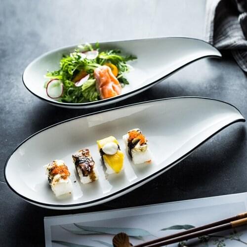 Hotel restaurant features creative fusion dishes artistic conception cold dishes set plate Pengfei curved spoon club personalize