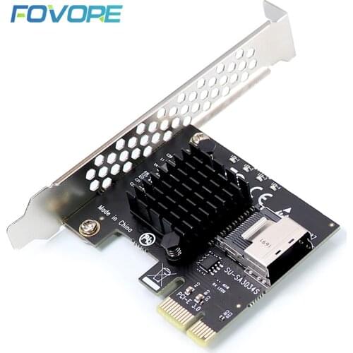 PCI-e PCI e to Mini SAS SFF-8087 4 port SATA 3 III 3.0 Controller SFF 8087 SFF8087 SATA3 to PCIe Adapter Expansion Card