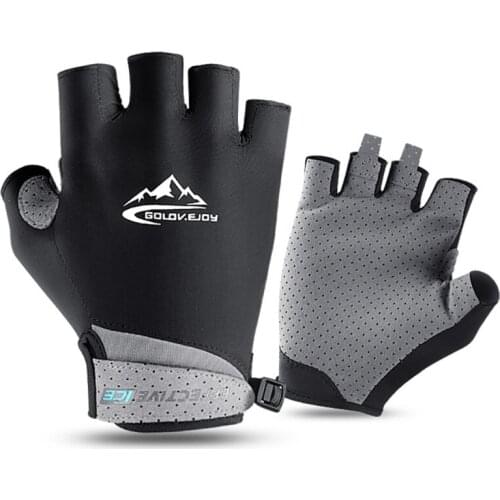 Half Finger Riding Gloves Golf Outdoor Sports Sunscreen Fishing Breathable Bicycle Racing Gloves For Men Women