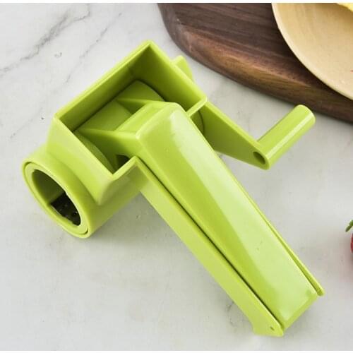 Plastic Cheese Planer Hand-Cranked Rotary Grater Chocolate Cheese Multi-Function Planer Home Kitchen Accessories