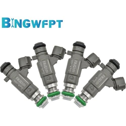 4PCS Fuel Injector 16600-AE060 16600ae060 FBJC101 for Nissan VQ35DE for 3.5 V6 / 4.5 V8