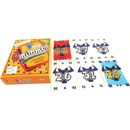 Take 6 Nimmt Board Game Card Games 2-10 Players Adult Funny Best Gift For Party/Family Game