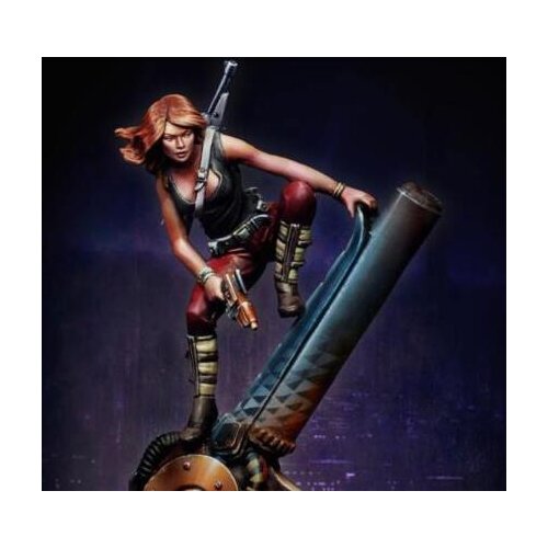 1/32 54mm Christin girl 54mm Resin Model Miniature figure Unassembly Unpainted