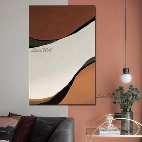 100% Handpainted Abstract Oil Painting Modern Wall Art Decoration Canvas Handmade Painting Custom Artwork For Room No Framed