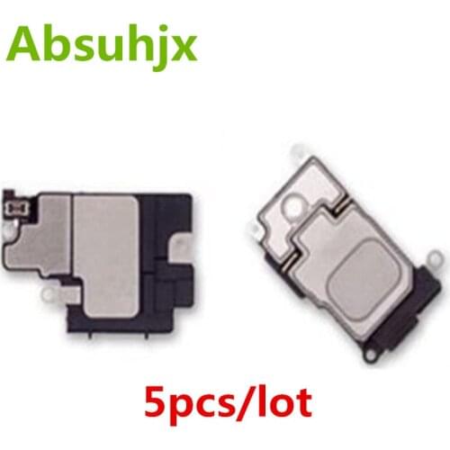Absuhjx 5pcs Loud Speaker Flex Cable for iPhone 8 Plus X 8P XS Max XR LoudSpeaker Ringer Buzzer Ringtone Replacement Parts