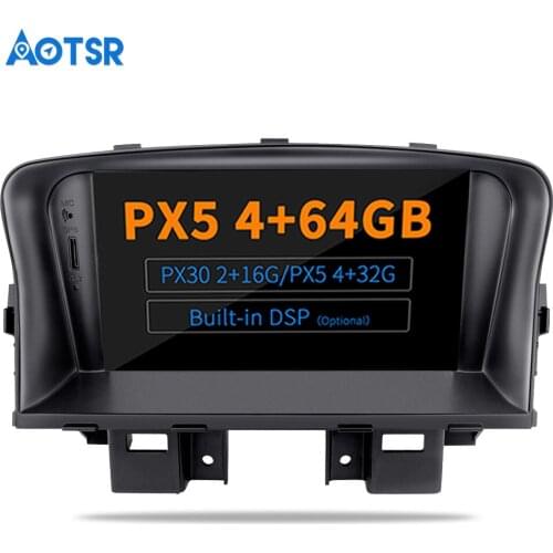 AOTSR Android 9.0 / 10.0 DSP DVD Player For Chevrolet Cruze 2008 2009 2010 2011 Car GPS Navigation Bluetooth Radio