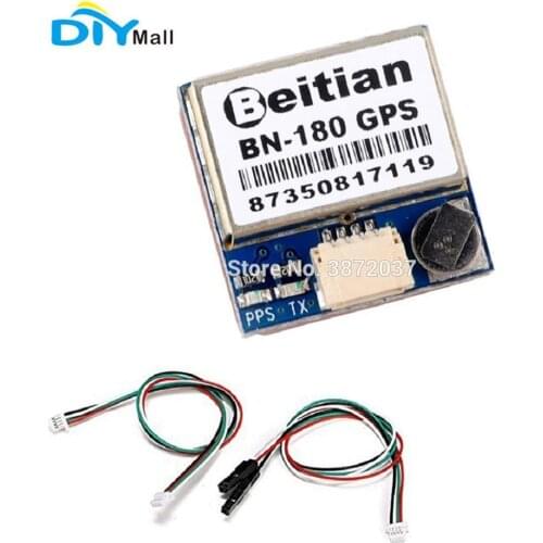 Beitian BN-180 GPS Module UART TTL Dual Glonass GPS + Passive Antenna for Arduino Aircraft CC3D F3 Flight Control