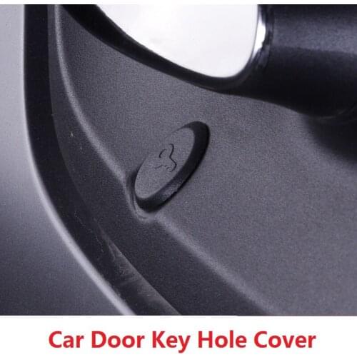 Black Car Left Door Key Cover Insert for Benz Smart Fortwo 2009 2010 2011 2012 2013 2014 2015 2016 2017 Accessories