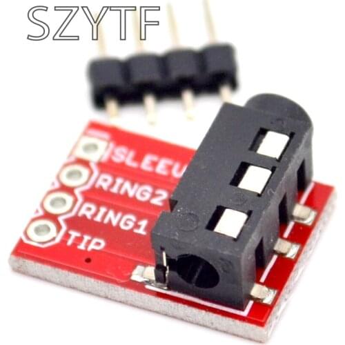 CJMCU-TRRS 3.5mm stereo headphone MP3 audio video microphone Block Interface Modules