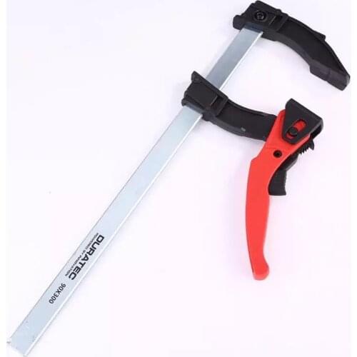 Duratec 120 Degree Adjustable Quick Grip Clamps Woodworking Heavy F Clamp 90x 300mm DIY Hand Hardware Tool