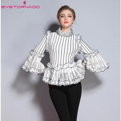 Женские трикотажные рубашки EyeTornado China At AliExpress