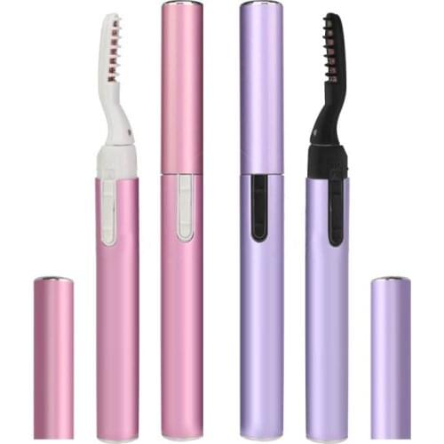 Beauty Electric Heated Eyelash Curler Pen Makeup Cosmetic Perfect Big Eyes Remover Clip Eyebrow Eye Lashes Tweezers dropshipping